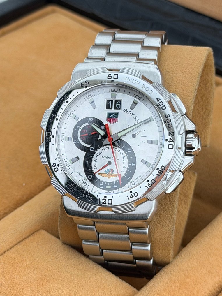 TAG Heuer - Formula 1 “Indy 500” special-edition chronograph - No reserve price - CAH101B.BA0860 - Men - 2009 #3.2