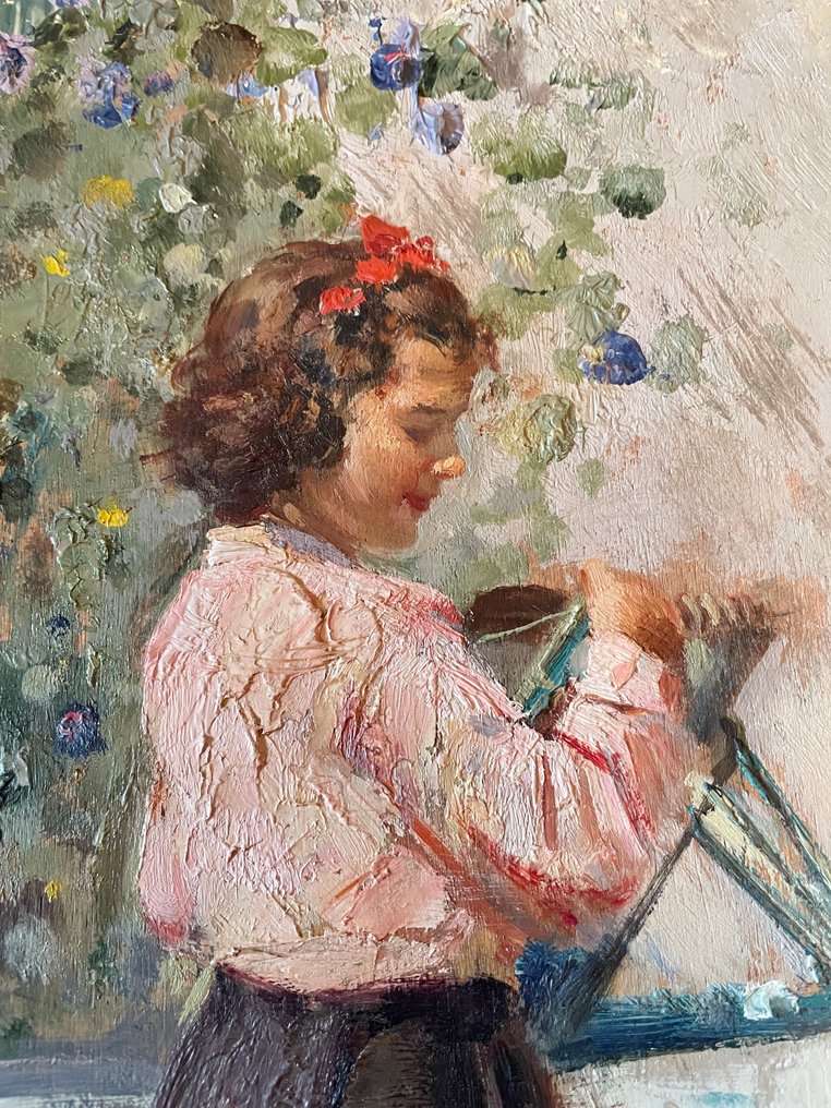 Giovanni Panza (1894-1989) - In Terrazza #2.1