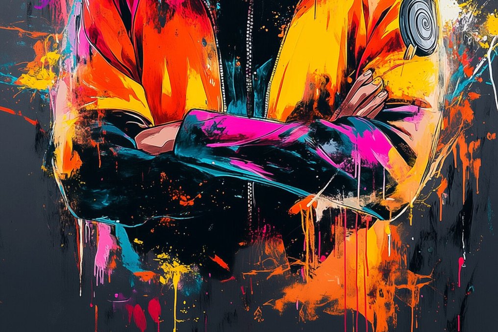 Canvas Fit - Alberto Ricardo - Naruto Uzumaki – El Ninja del Fuego y la Determinación #2.1