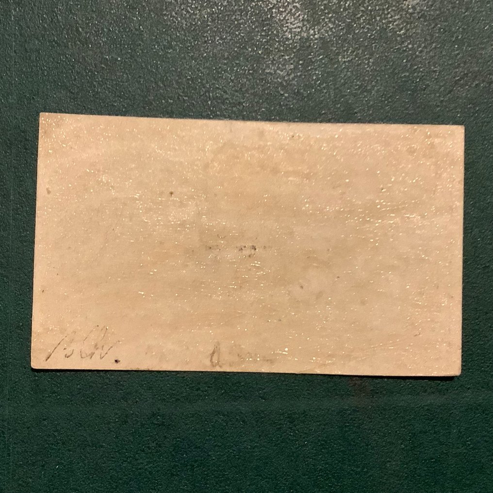 Γαλλία 1849 - 20 cent Ceres μαύρο σε λευκό σε ζευγάρι - ελεγμένο Brun. - Yvert 3a #2.1