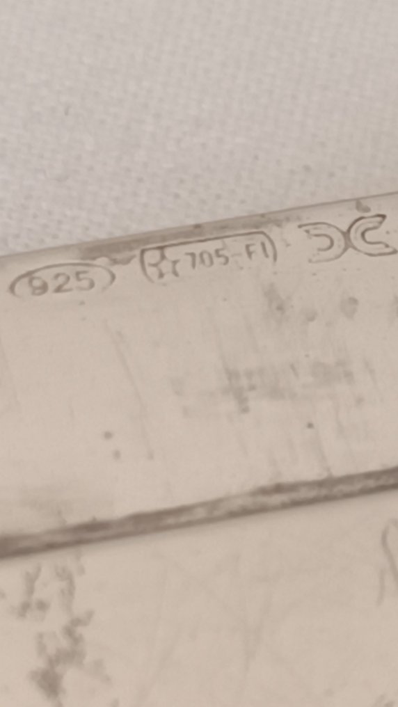 Del Conte - Contenitore per sigarette - .925 argento - Porta sigarette da tasca #3.2