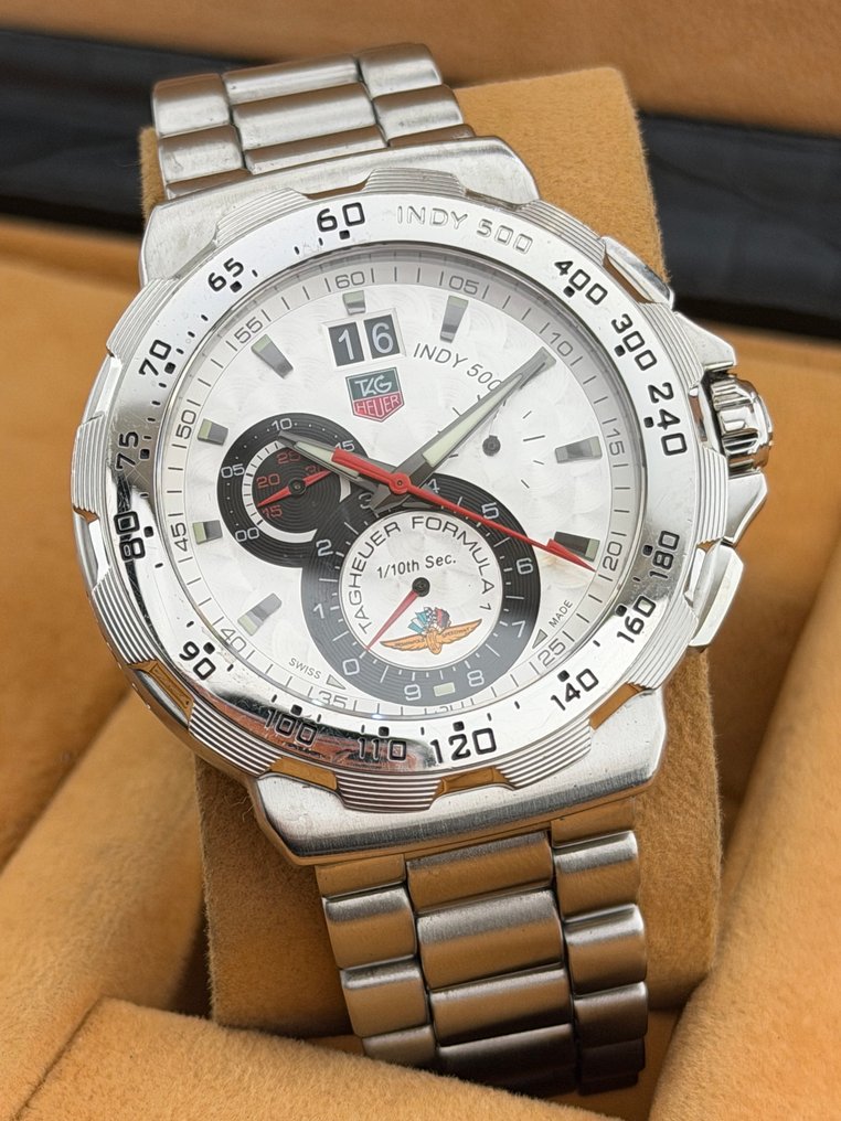 TAG Heuer - Formula 1 “Indy 500” special-edition chronograph - No reserve price - CAH101B.BA0860 - Men - 2009 #4.3