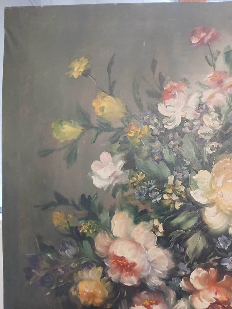 Luis Flotats Canal (1915/17-1987) - Bodegón de rosas - NO RESERVE #4.3