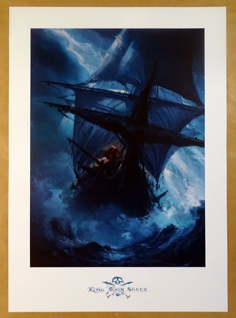 Lauffray, Mathieu - 1 Offset Print - Long John Silver - Neptune #1.0