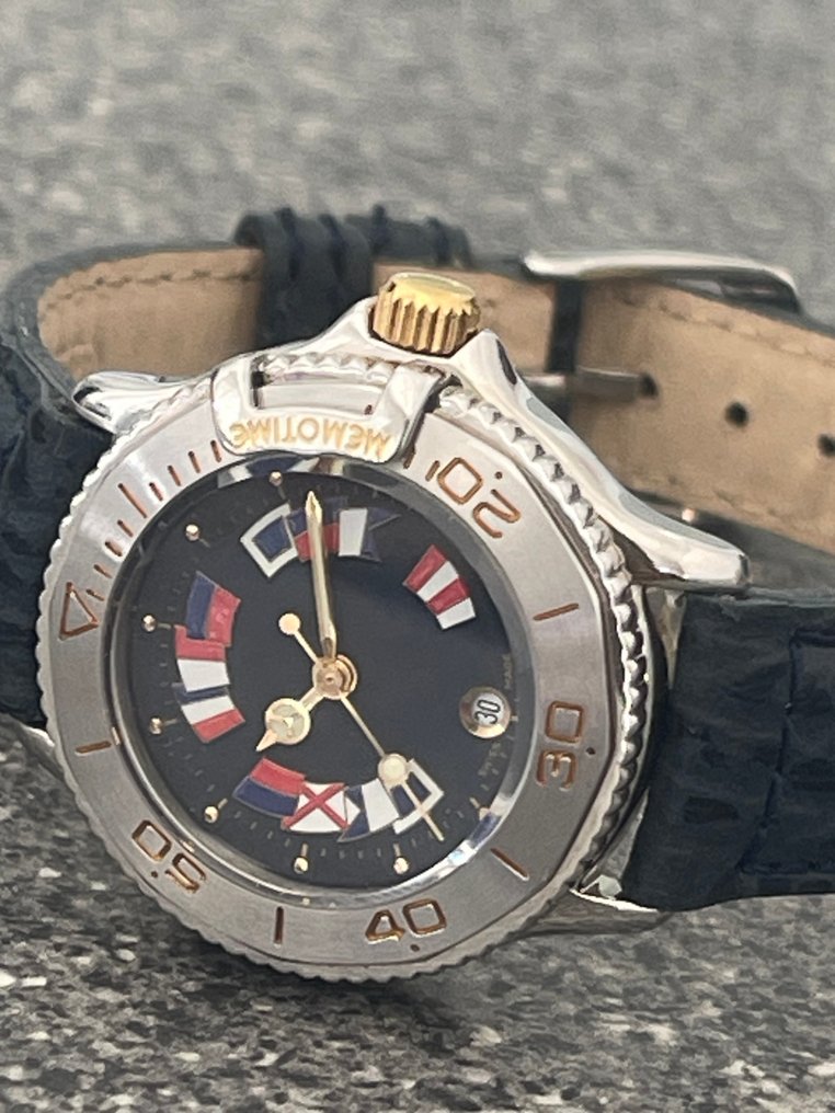 Save The Sea Quartz Modèle plongeur by Memotime Design Corum  petit modèle - Save The Sea Quartz Modèle  Dame By Memotime Design Corum - 女士 - 1990 #1.0