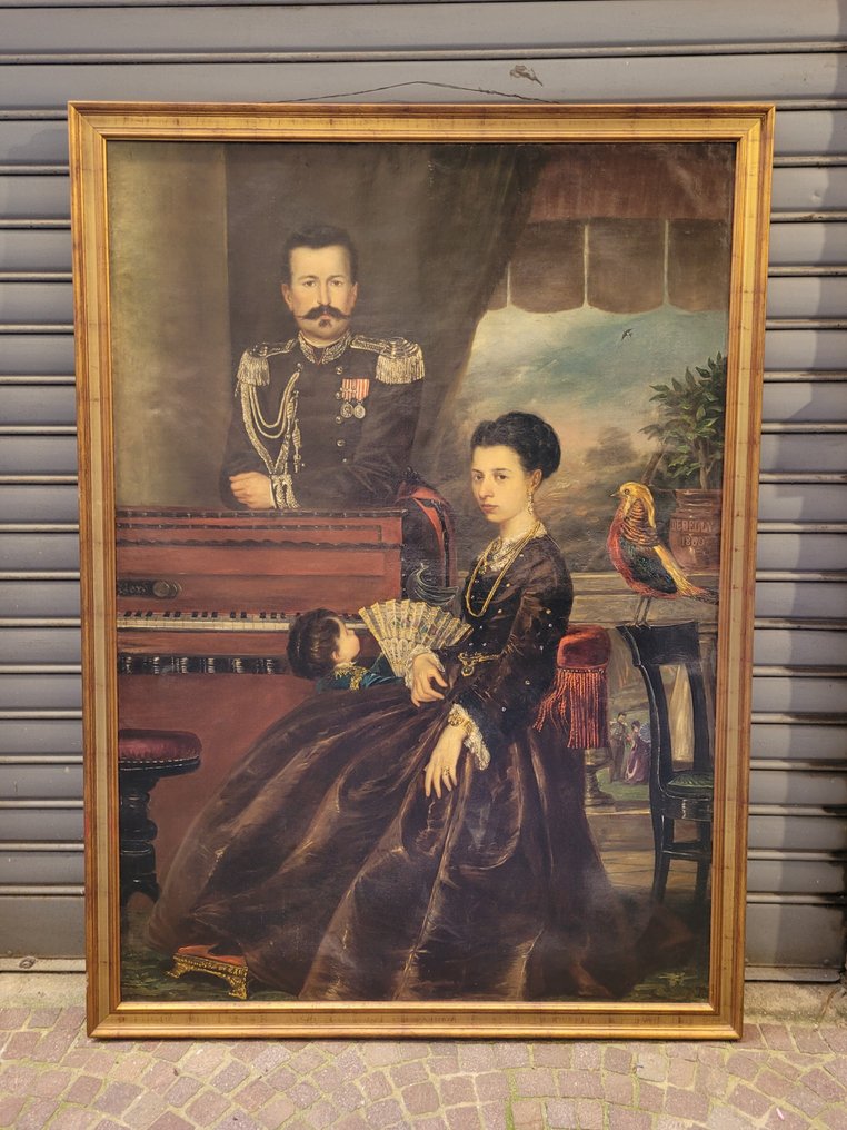 Tommaso De Belly (1820 - 1878) - Ritratto di famiglia #1.0