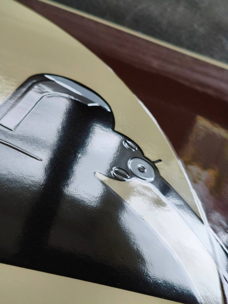 Bauhaus - enamel sign BAUHAUS Emailschild Emaille Schild #1.0