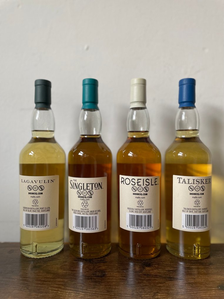 Lagavulin 12yo + Roseisle 14yo + Talisker 14yo + Singleton of Glen Ord 17yo - Special Release 2025 - 20cl - 4 bottles #2.1