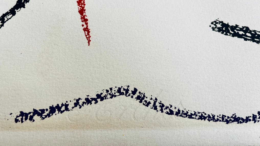 Joan Miro (1893-1983) - Album 21, Plate 1 #4.3