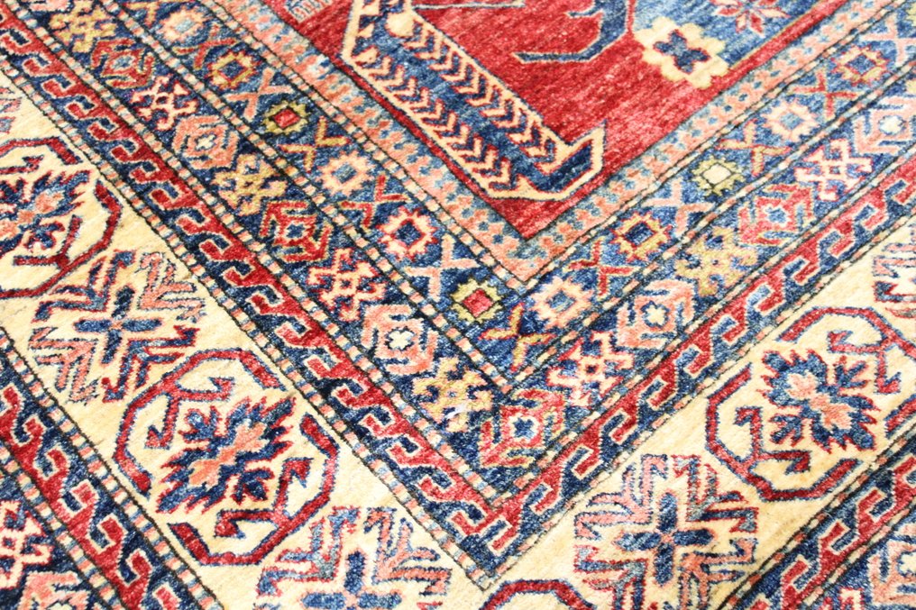 Ρωσική αντίκα Καυκάσιος Shirvan πάνω από 60 χρόνια. - Χαλί - 346 cm - 252 cm - παλιό χαλί #3.2