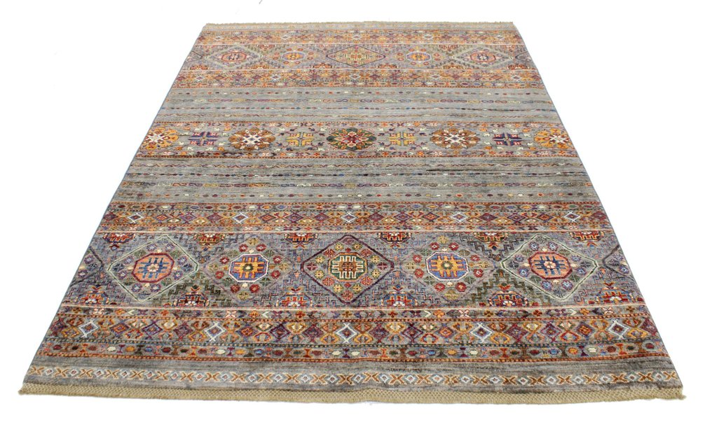 Håndknyttet tæppe Super Ziegler Chubi, tæppe i fin uld - Tæppe - 239 cm - 174 cm #3.2