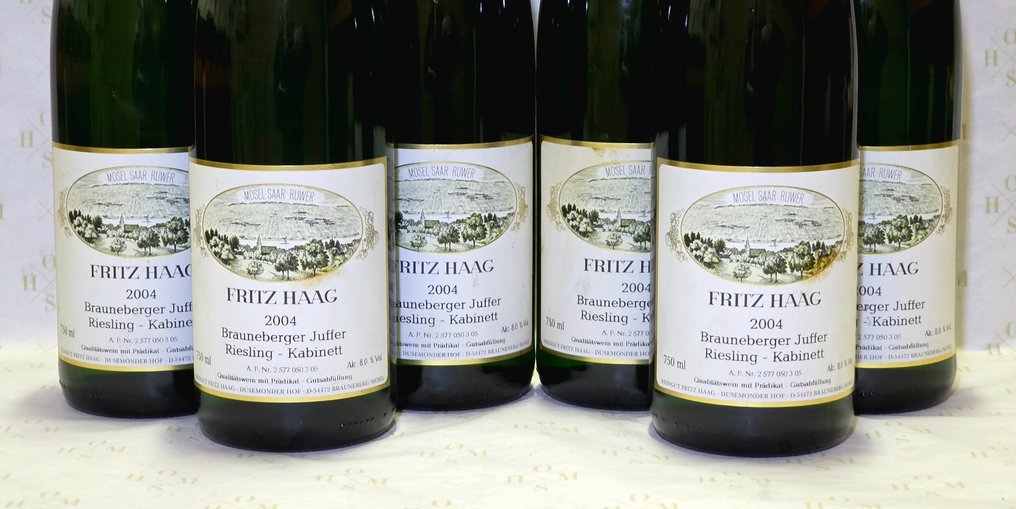 2004 Fritz Haag, Brauneberger Juffer Riesling - 摩泽尔 Kabinett - 6 Bottles (0.75L) #2.1