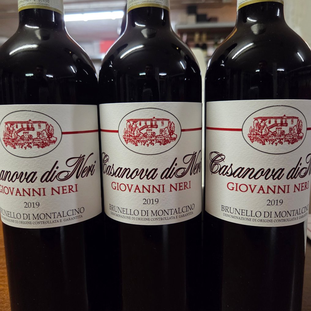2019 Casanova di Neri, Giovanni Neri - Brunello di Montalcino DOCG - 3 Bottles (0.75L) #2.1