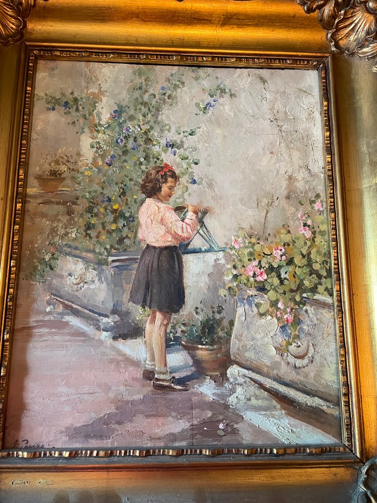 Giovanni Panza (1894-1989) - In Terrazza #1.0