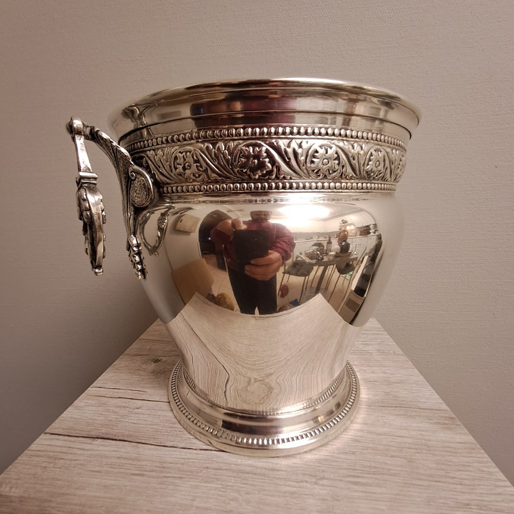 Champagnekylare - Silverpläterad - champagnekylare #3.2