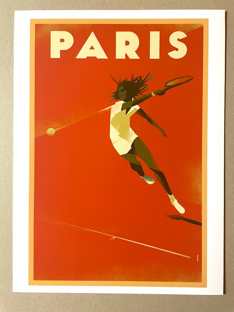 Mads Berg - “Paris, Roland Garros, 1983 [Yannick Noah]” #2.1
