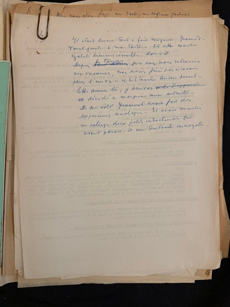 Albert Vulliez - Autobiographie manuscrite et inédite  [sans réserve] - 1910 #4.3