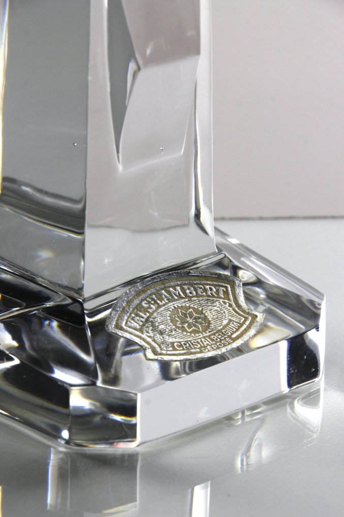 Val Saint Lambert - Αγαλματίδιο - Crucifix - κρύσταλλο γυαλί #1.0