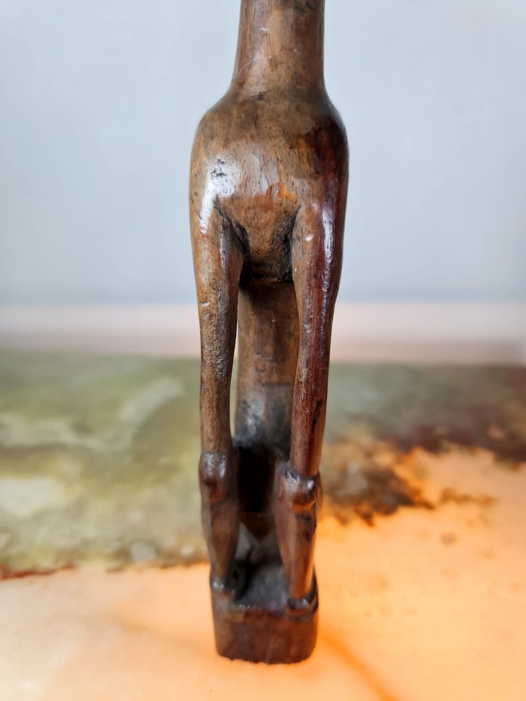 祖先塑像 - Dogon - 非洲 - 多贡小雕像，高23厘米  (没有保留价) #3.2