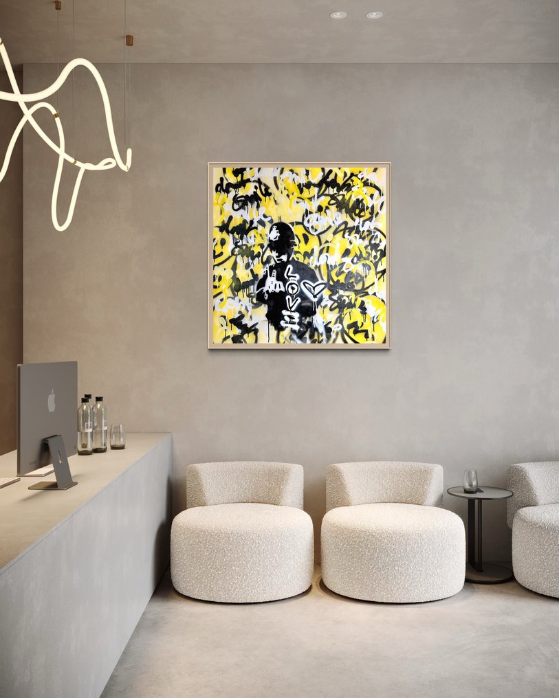 Timo Wedell - Dont Smile Like Banksy - XL · No Reserve #3.2