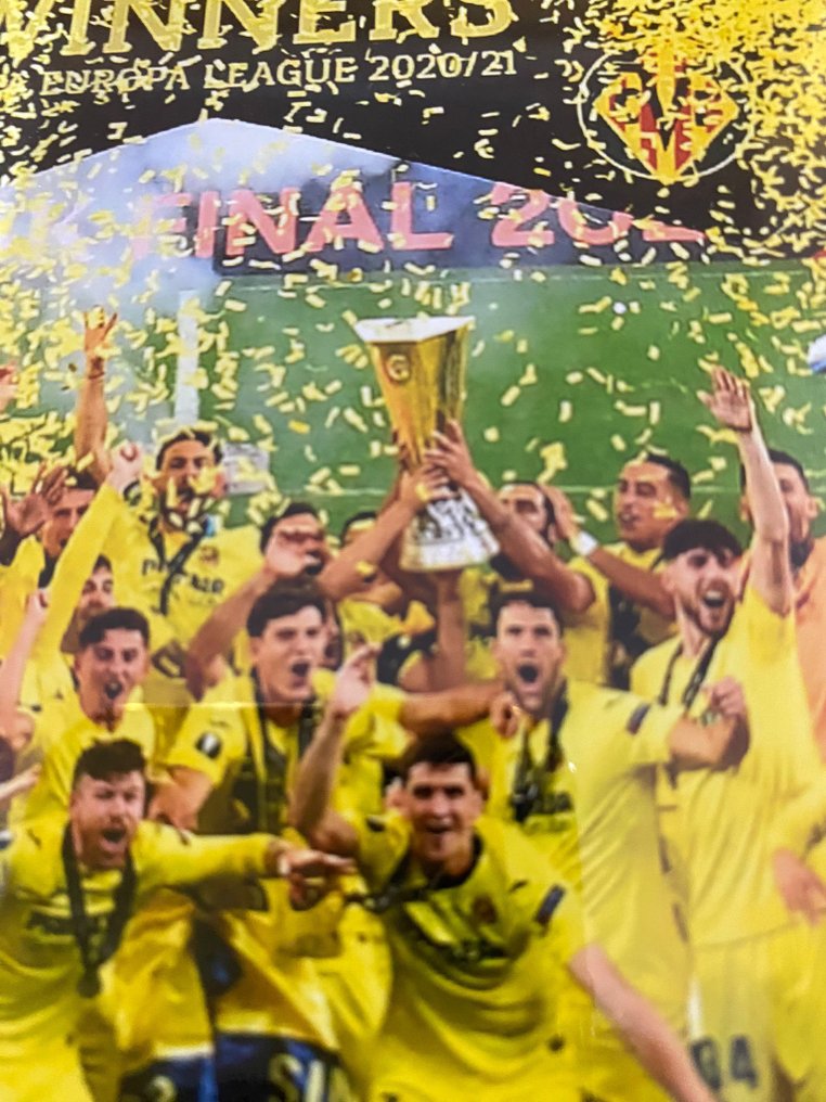 Rete finale Europa league - European Football League - Villareal - 2021 - Ποδοσφαιρική φανέλα #2.1