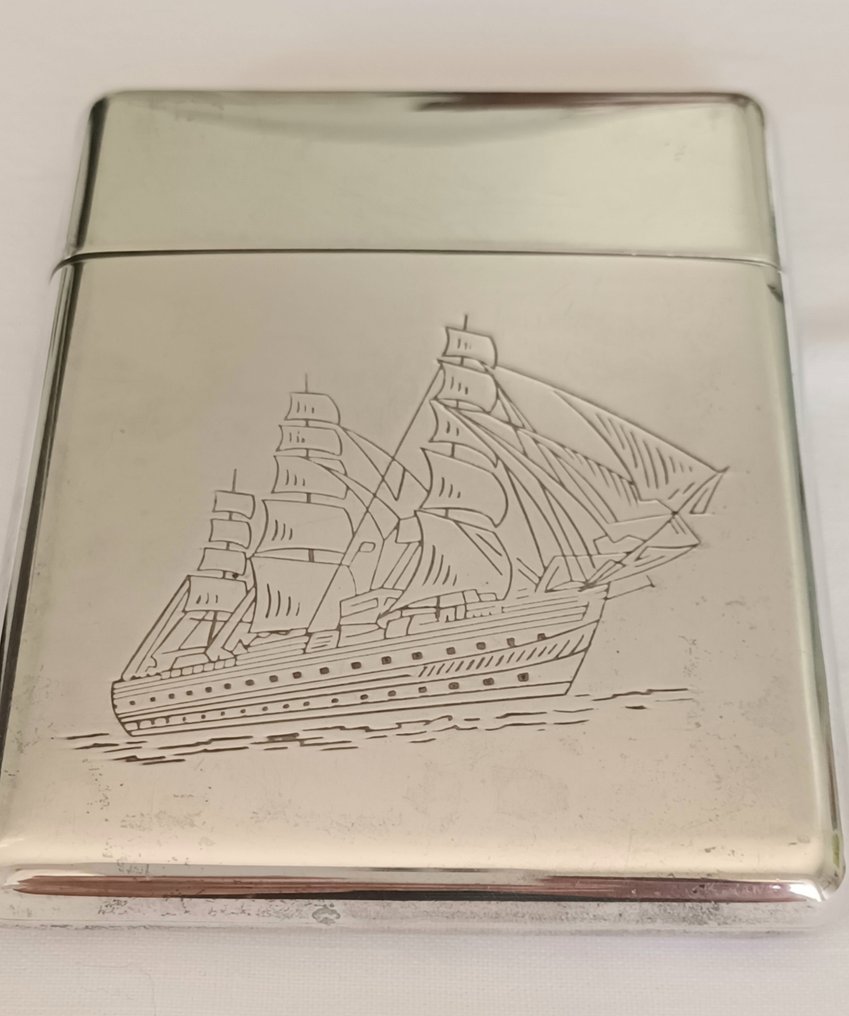 Del Conte - Contenitore per sigarette - .925 argento - Porta sigarette da tasca #1.0