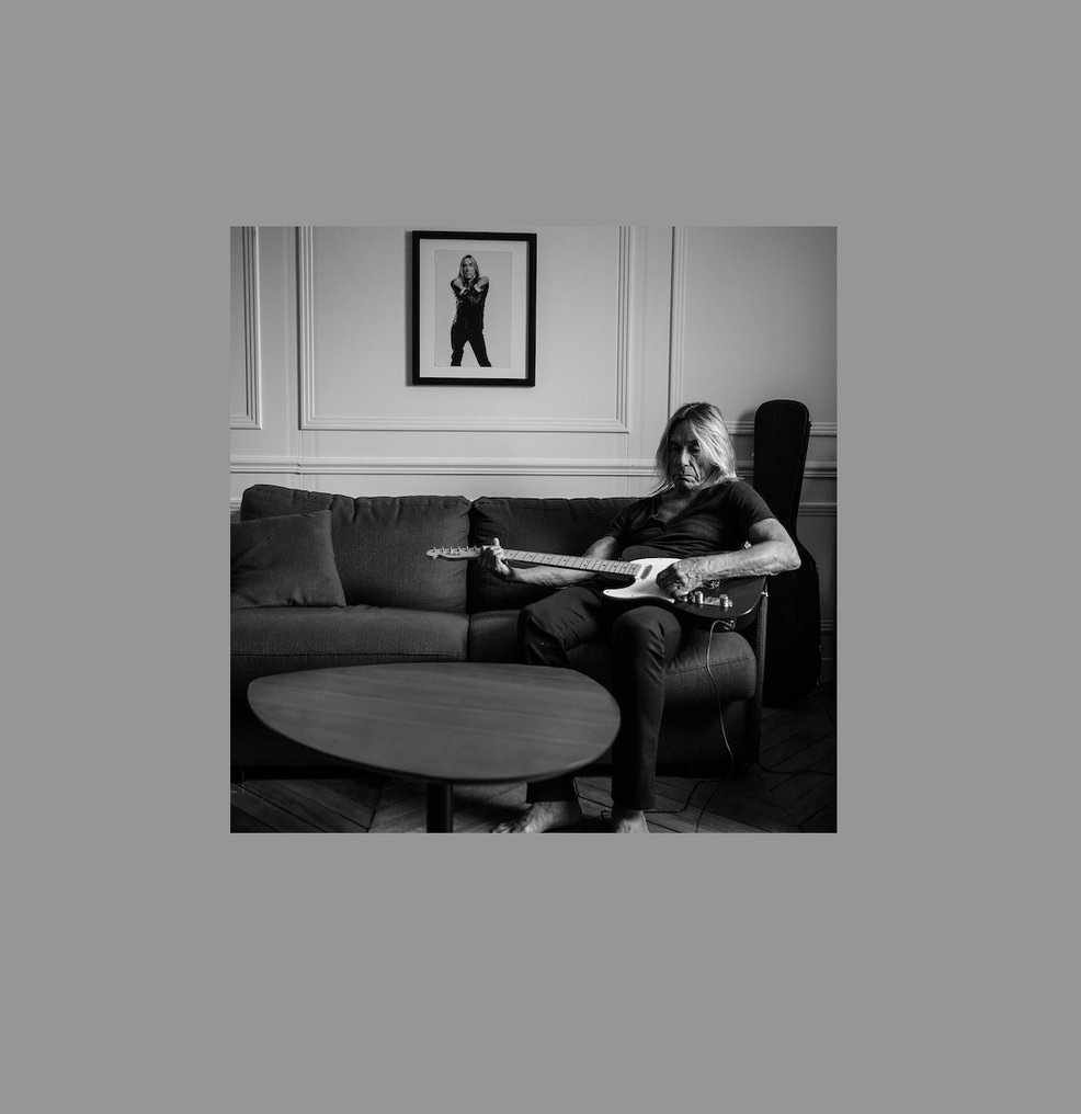 Ben Dauchez - Iggy pop Framed #1.0