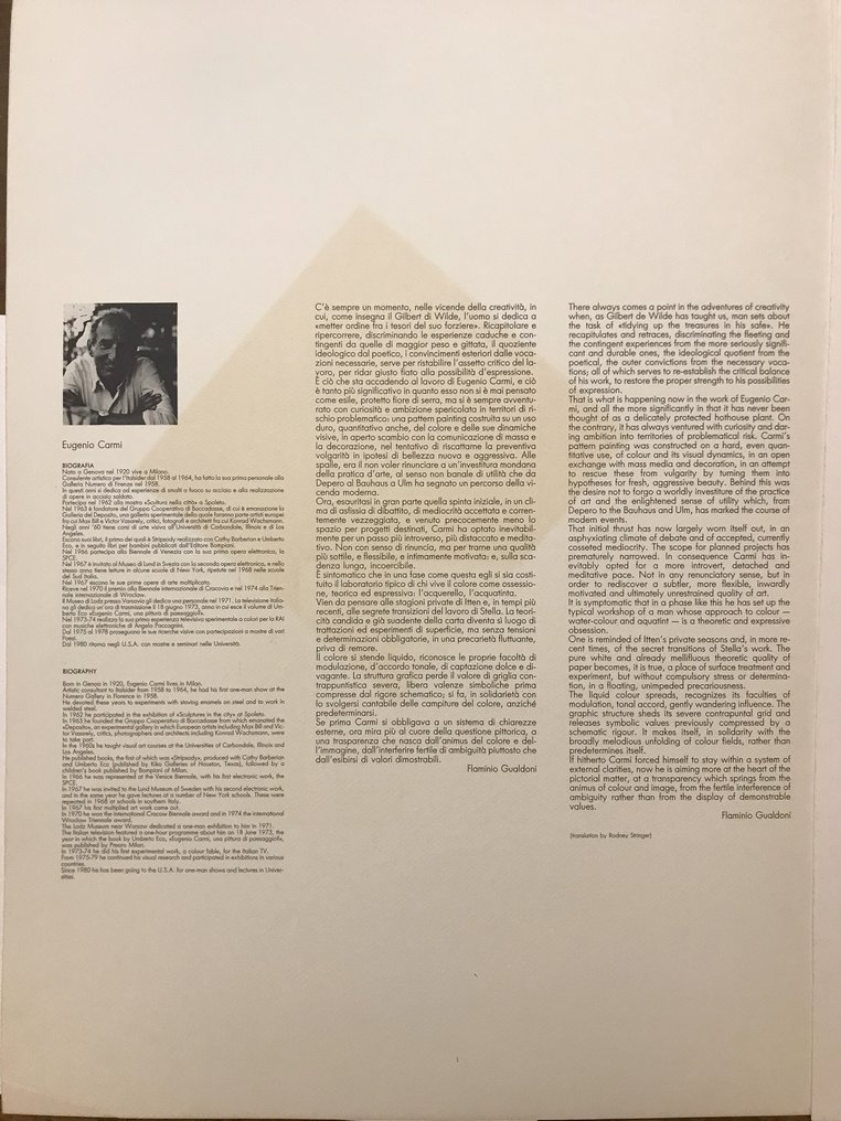 Eugenio Carmi (1920-2016) - Cupido #4.3