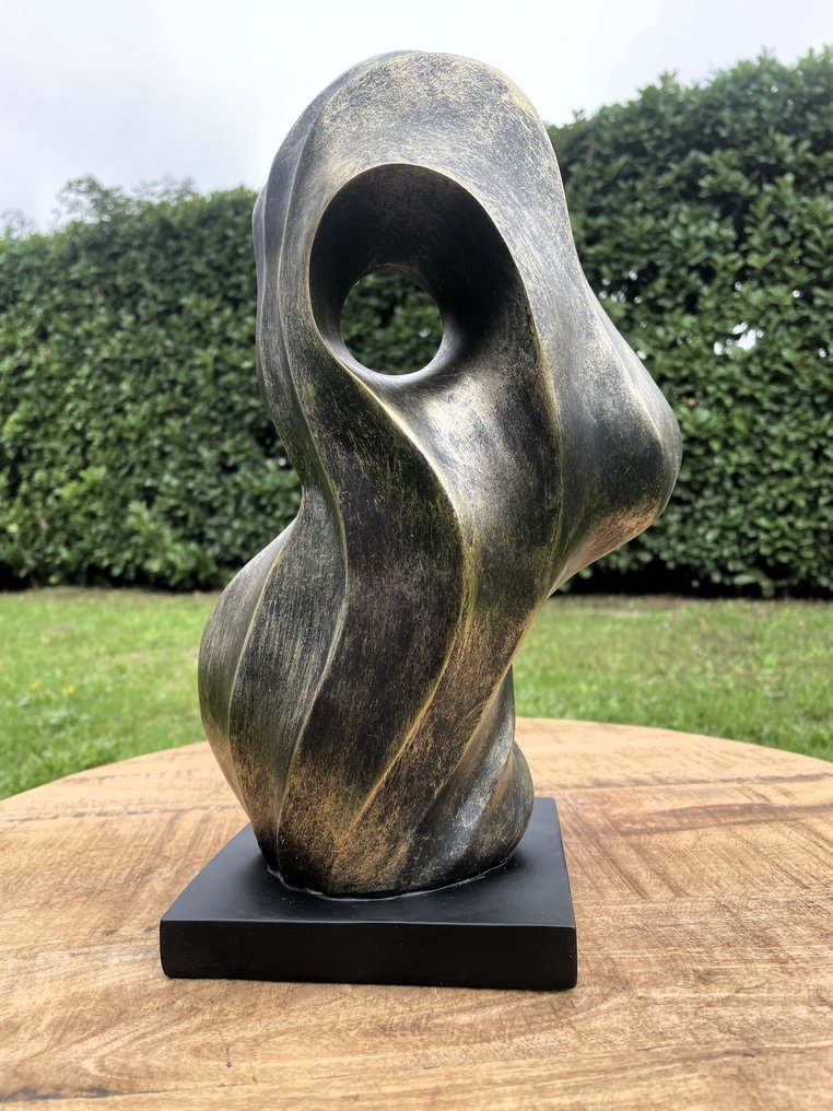 sculptuur, Abstract figuur - 32.5 cm - Composiet #1.0