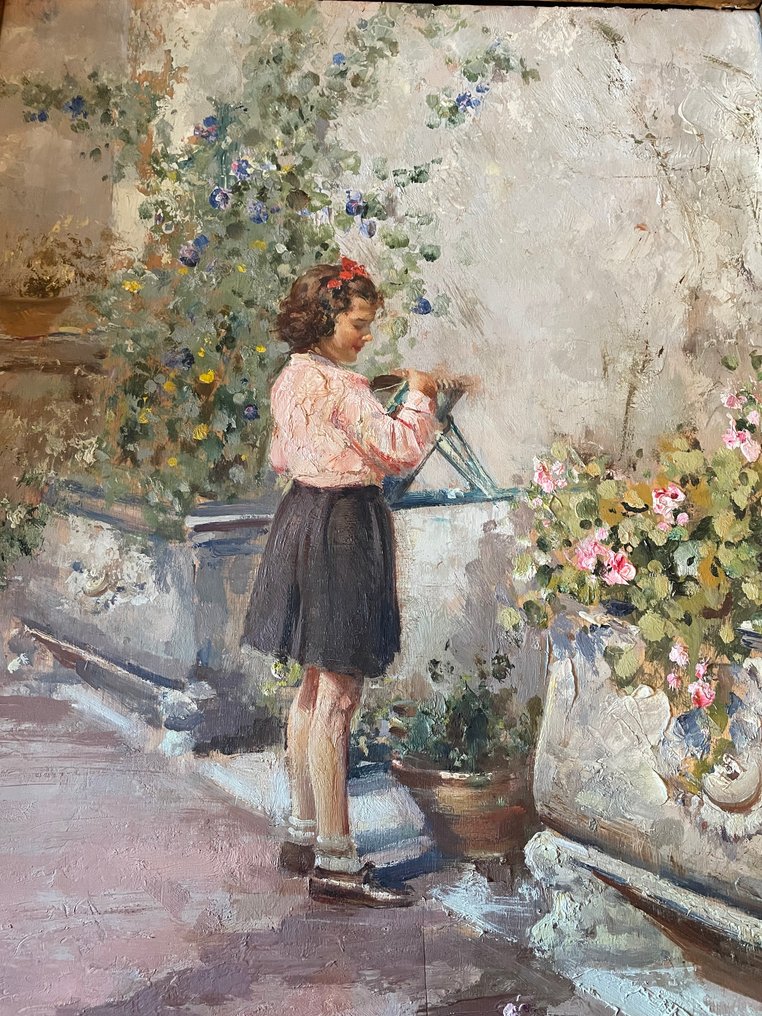Giovanni Panza (1894-1989) - In Terrazza #1.0