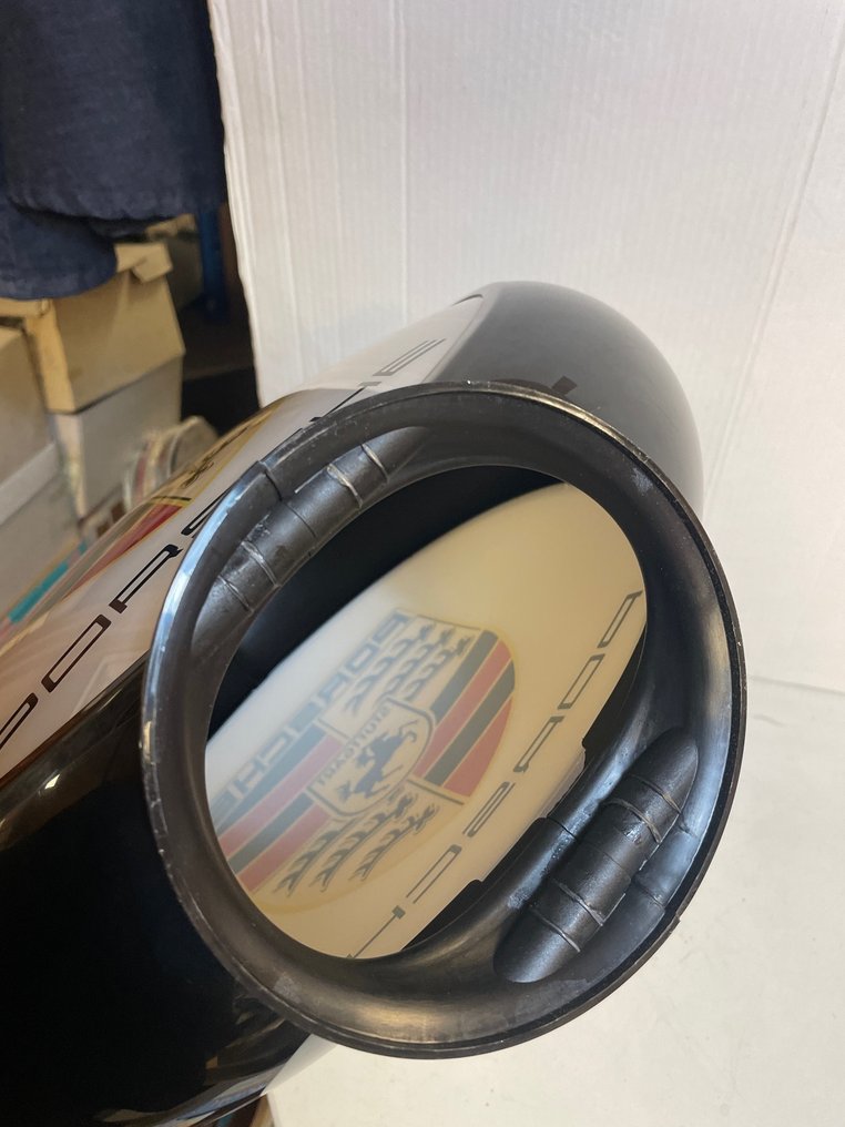 Porsche Logo - Porsche - 照明标志 - 加油泵桶，直径42厘米 - 塑料 #4.3