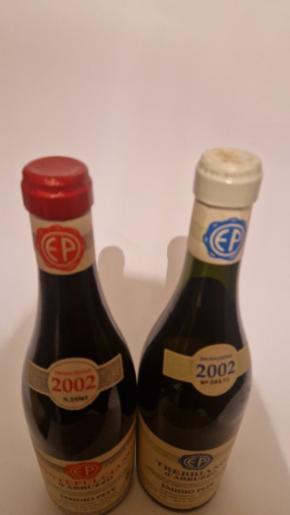 2002 Trebbiano d’Abruzzo & 2002 Montepulciano d’Abruzzo, Emidio Pepe - Abruzzo - 2 Bottiglie (0,75 L) #1.0