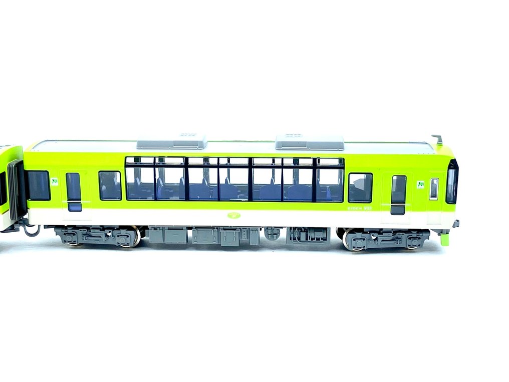 Kato N - 10-1528 - Modellbahn (1) - 900 Series „Aomomiji Kirara“ (Ahorngrün) – brandneu - Eizan Electric Railway #4.3