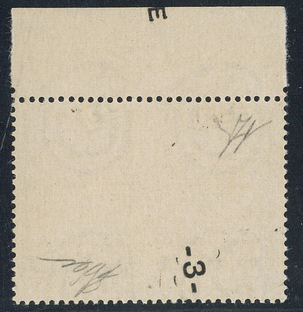 San Marino - Roosevelt 3 of 1 lira no. 307ca with double overprint. Cert. R. Diena. #1.0