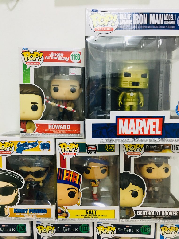 Funko  - Funko Pop Lot de 13 Funko Pop TLC , marvel, Pinocchio, hulk , attack des titans.. - 2020 und ff. #3.2