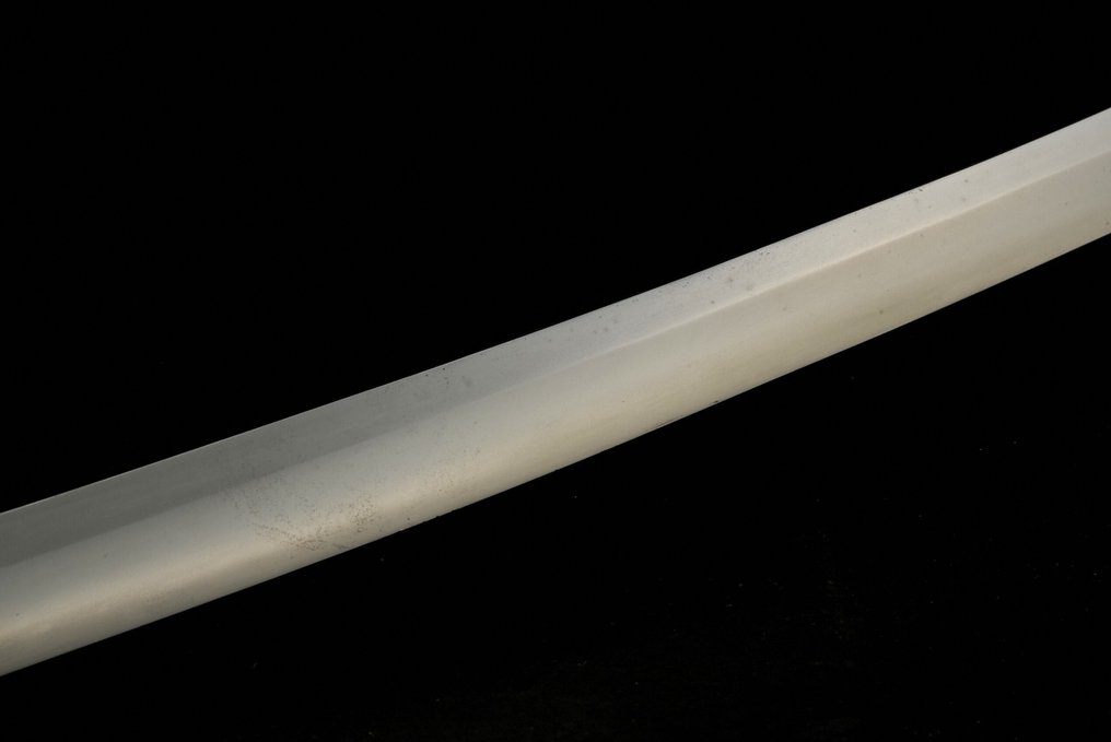 Ξίφος - Κατάνα – Στρατιωτική στήριξη με διακοσμητικά κεφαλής κερασιάς και σακούλα από μετάξι. - Ιαπωνία #3.2