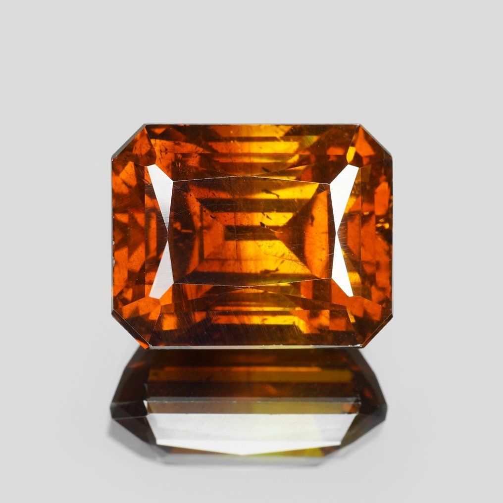 没有保留价 - 1 pcs 橙色, 黄色 闪锌矿 - 15.07 ct - 国际有色宝石协会(ICA GemLab) #1.0