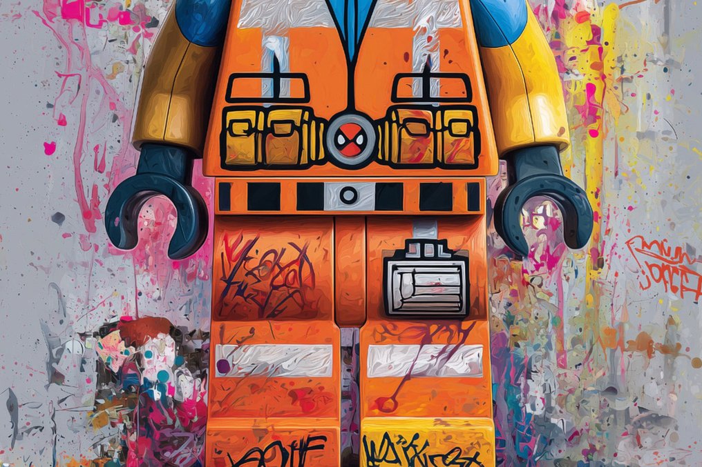 Canvas Fit - Alberto Ricardo - Wolverine Lego con traje de combate urbano #1.0