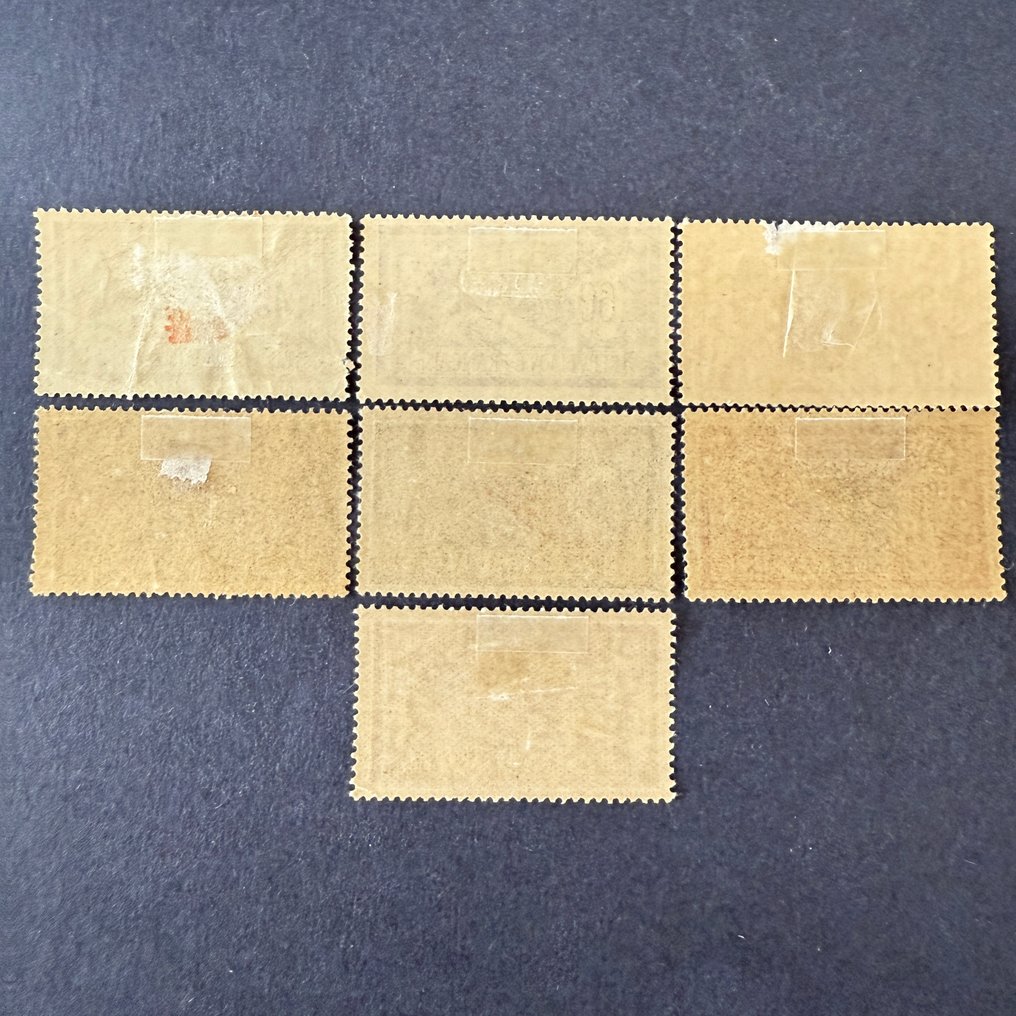 France  - Yvert 143/145, 206/208, 240 'Mersons' centered on new - TB #1.0