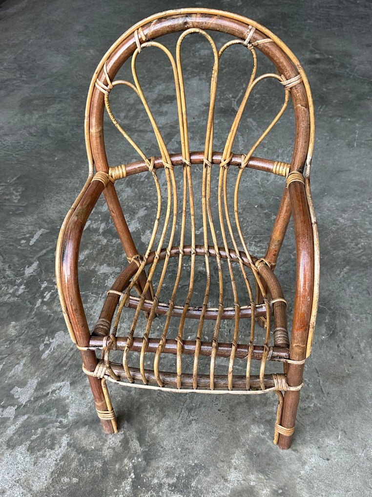 Stoel - Bamboe, Rattan - Mini stoel #2.1