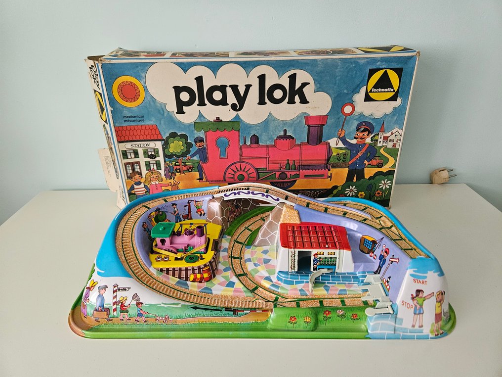 Technofix - Τσίγκινο παιχνίδι - Play Lok 337, Boxed - 1960-1970 - Γερμανία #1.0