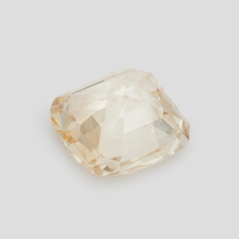 Zonder minimumprijs - 1 pcs  Geel Saffier  - 1.31 ct - nternational Colored Gemstone Association (ICA GemLab) #2.1