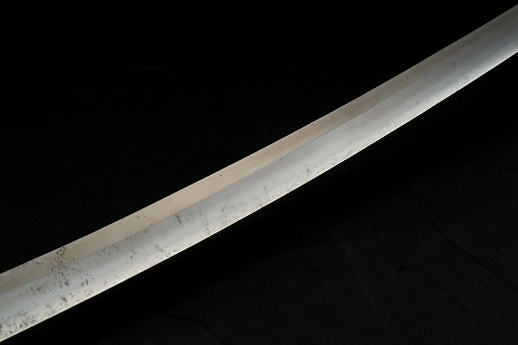 剑 - 刀 - 濃州関住一文字源天秀鍛之(濃州関住一文字源天秀鍛之)——日本帝国陆军刀 - 日本 #4.3