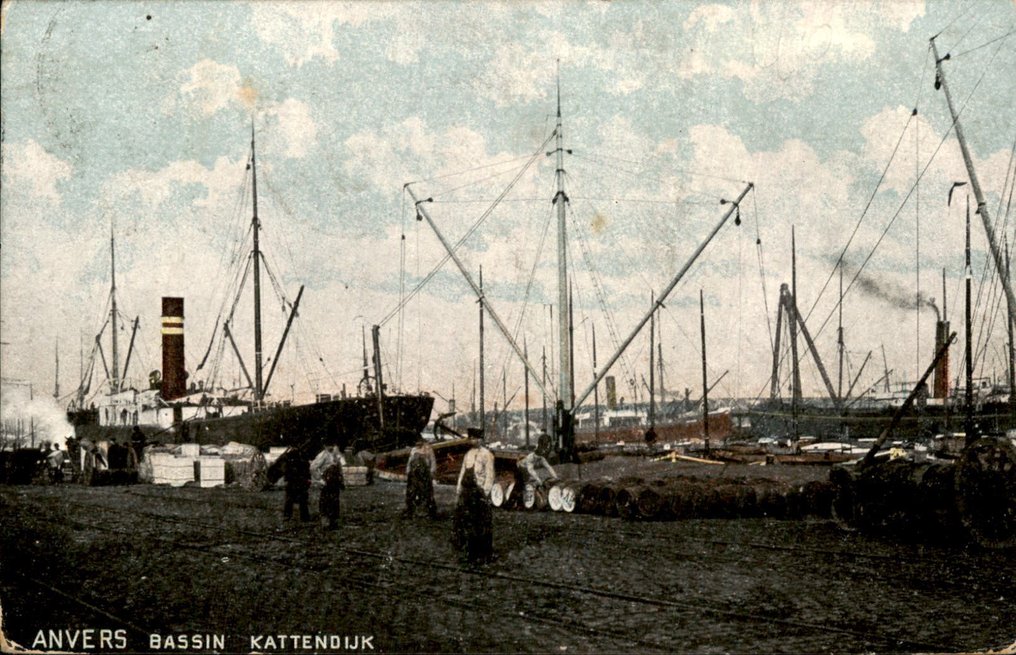 Belgia - Antwerpen Anvers by - Postkort (133) - 1900-1950 #4.3