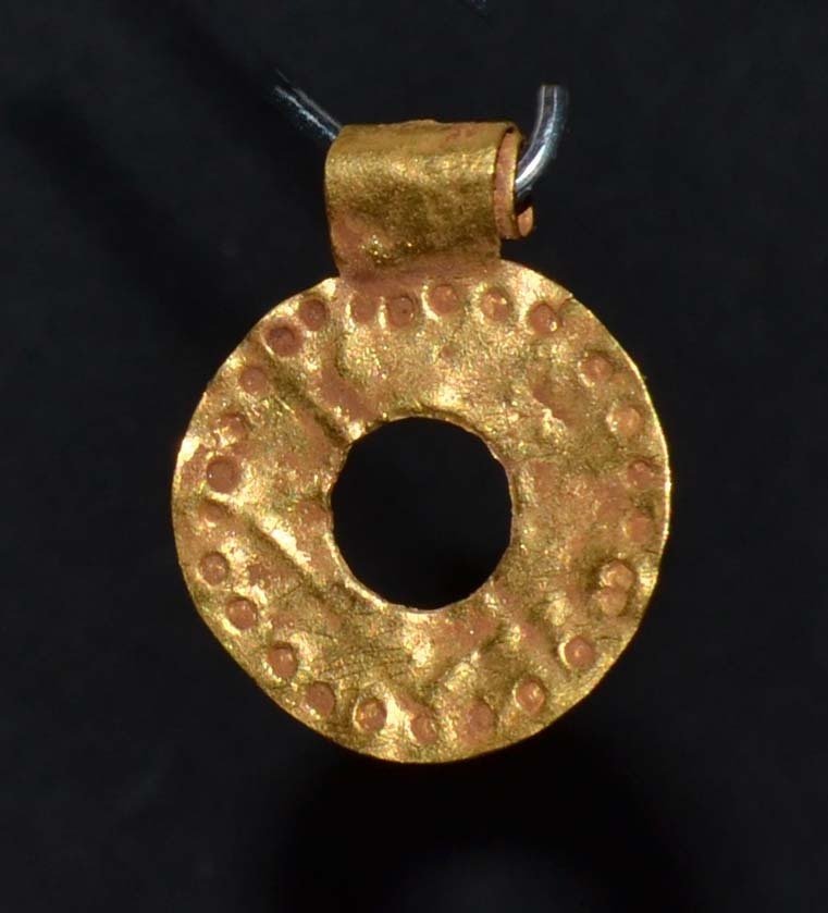 Nyugat-ázsiai Sárga arany Függő #1.0