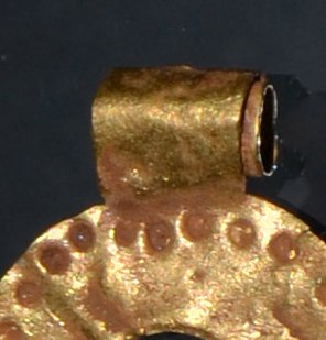 Nyugat-ázsiai Sárga arany Függő #3.2