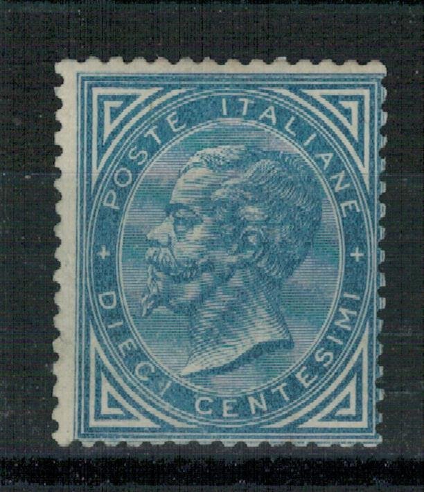 意大利王国  - 价值为10c（27），具有较好的居中，Sorani认证，完整。 - Sassone 2024 #1.0