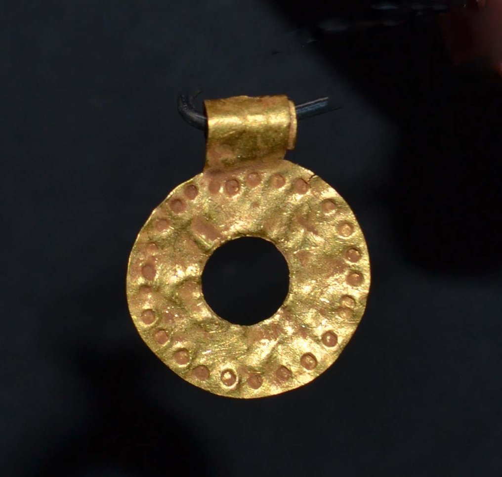 Nyugat-ázsiai Sárga arany Függő #1.0