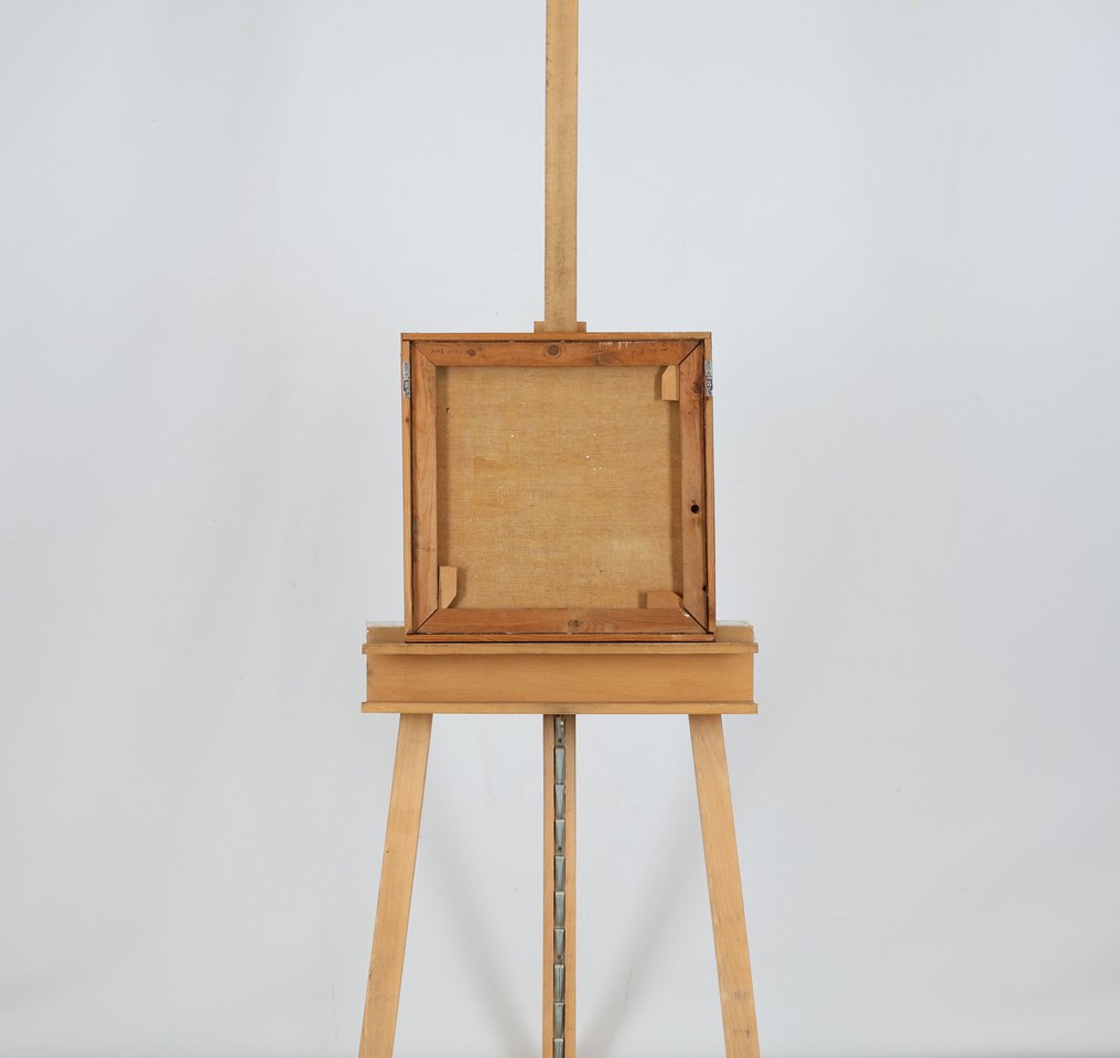 Willem Adams (1937-2022) - Landschap in bruin #4.3