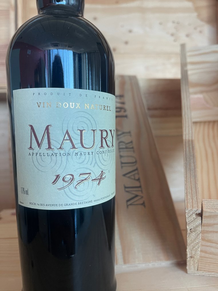 1974 Maury - Maury Vin Doux Naturel Maury - 1 Pullo (0.75L) #3.2